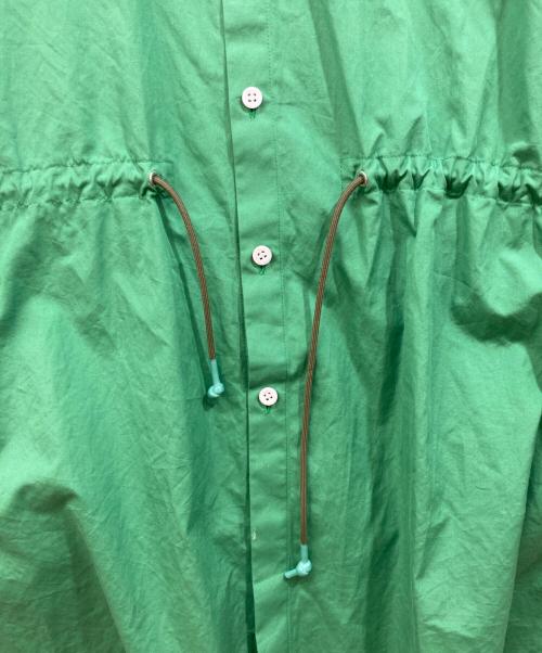 digawel（ディガウェル）digawel (ディガウェル) ロングシャツ グリーン サイズ:2の古着・服飾アイテム