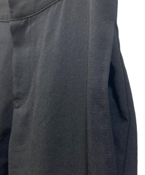 yohji yamamoto+noir（ヨウジヤマモトプリュスノアール）yohji yamamoto+noir (ヨウジヤマモトプリュスノアール) テーパードパンツ ブラック サイズ:1の古着・服飾アイテム