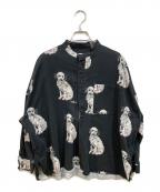 Irojikakeイロジカケ）の古着「プルオーバーシャツ」｜ブラック