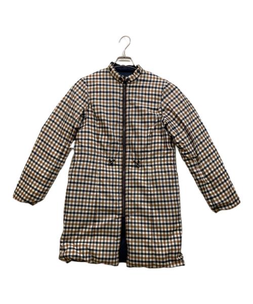 Aquascutum（アクアスキュータム）Aquascutum (アクアスキュータム) ダウンコート ネイビー サイズ:10の古着・服飾アイテム