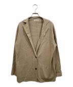 Plageプラージュ）の古着「ミラノリブニットジャケット」｜ブラウン