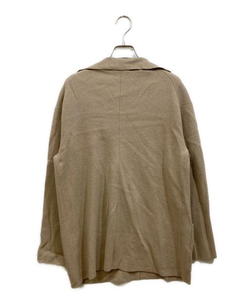 Plage（プラージュ）Plage (プラージュ) ミラノリブニットジャケット ブラウン サイズ:Freeの古着・服飾アイテム