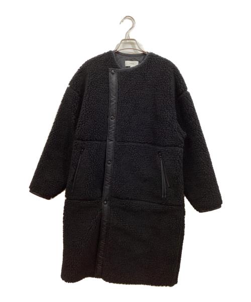 HYKE（ハイク）HYKE (ハイク) FAUX SHEARLING COAT ブラック サイズ:SIZE2の古着・服飾アイテム