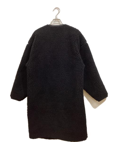 HYKE（ハイク）HYKE (ハイク) FAUX SHEARLING COAT ブラック サイズ:SIZE2の古着・服飾アイテム
