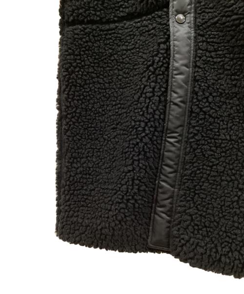 HYKE（ハイク）HYKE (ハイク) FAUX SHEARLING COAT ブラック サイズ:SIZE2の古着・服飾アイテム