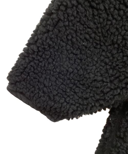 HYKE（ハイク）HYKE (ハイク) FAUX SHEARLING COAT ブラック サイズ:SIZE2の古着・服飾アイテム