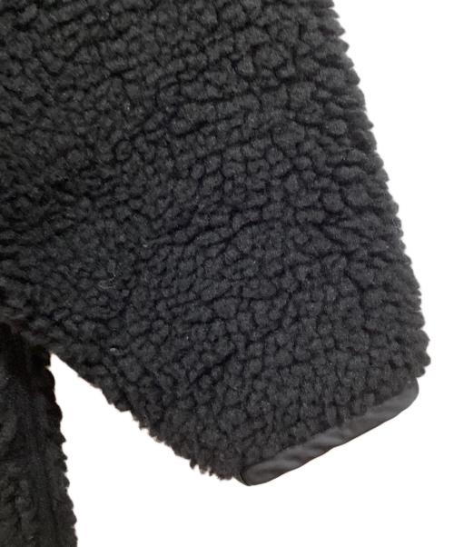 HYKE（ハイク）HYKE (ハイク) FAUX SHEARLING COAT ブラック サイズ:SIZE2の古着・服飾アイテム