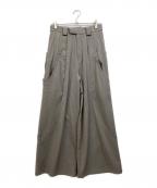 GOAT ESSENCEゴートエッセンス）の古着「TUCK WIDE PANTS」｜グレー