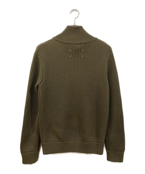 Maison Margiela（メゾンマルジェラ）Maison Margiela (メゾンマルジェラ) ドライバーズニット カーキ サイズ:Sの古着・服飾アイテム