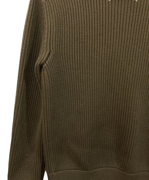 Maison Margiela（メゾンマルジェラ）Maison Margiela (メゾンマルジェラ) ドライバーズニット カーキ サイズ:Sの古着・服飾アイテム