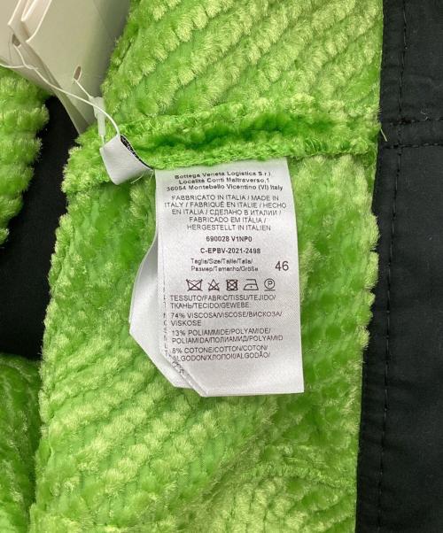 BOTTEGA VENETA（ボッテガベネタ）BOTTEGA VENETA (ボッテガベネタ) ストレッチボアトラッカージャケット グリーン サイズ:SIZE 46の古着・服飾アイテム