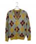 Needles（ニードルズ）の古着「MOHAIR CARDIGAN ARGYLE」｜ブラウン