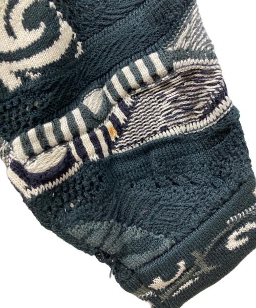 Coogi（クージー）Coogi (クージー) ヴィンテージ3Dニット ブラック サイズ:Mの古着・服飾アイテム
