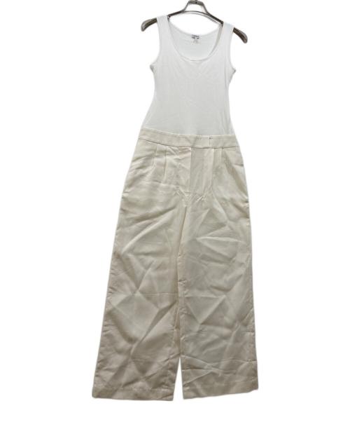 LOEWE（ロエベ）LOEWE (ロエベ) ジャンプスーツ ホワイト サイズ:38の古着・服飾アイテム