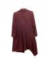 JOHN GALLIANO (ジョンガリアーノ) カシミヤ混チェスターコート ボルドー サイズ:SIZE 86cm (W34)：25000円