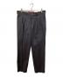 HIDE AND SEEK（ハイドアンドシーク）の古着「PLEATED TROUSER」｜グレー