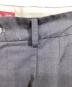 中古・古着 HIDE AND SEEK (ハイドアンドシーク) PLEATED TROUSER グレー サイズ:Ｍ：5000円