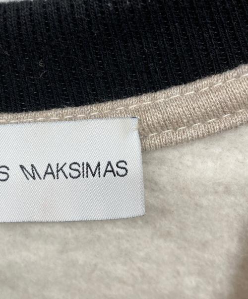 VEJAS MAKSIMAS（ヴェジャス）VEJAS MAKSIMAS (ヴェジャス) ハーフジップスウェット ブラウン サイズ:36の古着・服飾アイテム