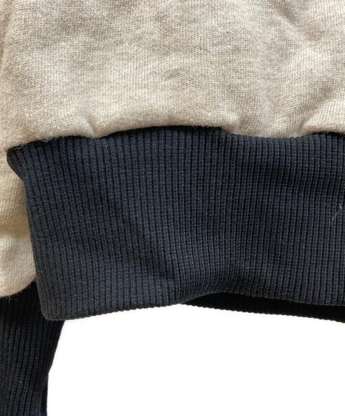 VEJAS MAKSIMAS（ヴェジャス）VEJAS MAKSIMAS (ヴェジャス) ハーフジップスウェット ブラウン サイズ:36の古着・服飾アイテム