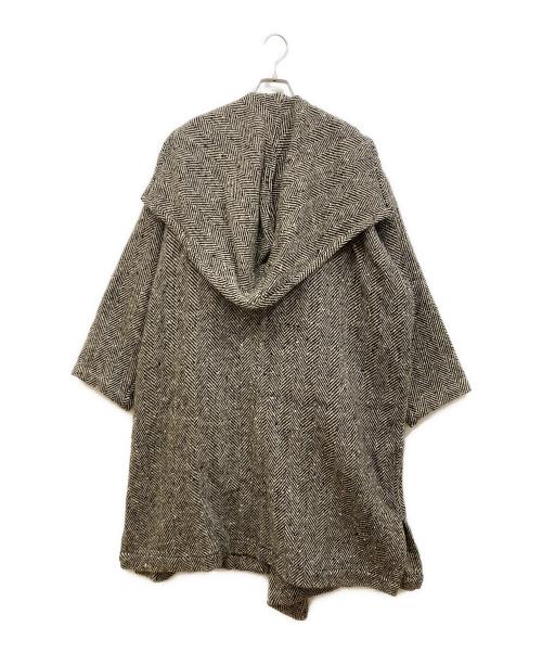 Y's（ワイズ）Y's (ワイズ) フーデッドウールコート ベージュ サイズ:不明の古着・服飾アイテム