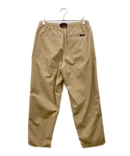 GRAMICCI（グラミチ）GRAMICCI (グラミチ) TC/TWILL TUCK TAPERD PANT ベージュ サイズ:Ｍの古着・服飾アイテム