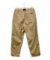 GRAMICCI (グラミチ) TC/TWILL TUCK TAPERD PANT ベージュ サイズ:Ｍ：6000円