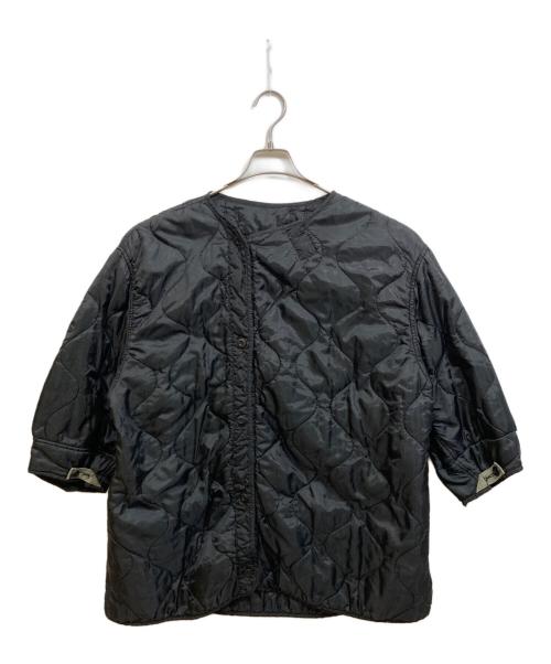 Hアッシュ（Hアッシュ）Hアッシュ (Hアッシュ) キルティングコート ブラック サイズ:Freeの古着・服飾アイテム