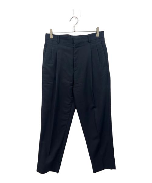 JOHN SMEDLEY（ジョンスメドレー）JOHN SMEDLEY (ジョンスメドレー) センタープレスパンツ ブラック サイズ:下記参照の古着・服飾アイテム