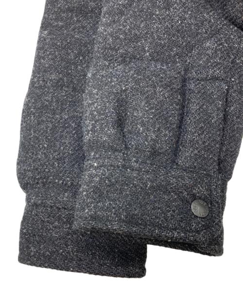 THE NORTHFACE PURPLELABEL（ザ・ノースフェイス パープルレーベル）THE NORTHFACE PURPLELABEL (ザ・ノースフェイス パープルレーベル) Harris Tweed (ハリスツイード) ハリスツイードダウンジャケット グレー サイズ:Mの古着・服飾アイテム