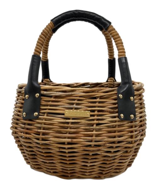 MACKINTOSH PHILOSOPHY（マッキントッシュ フィロソフィー）MACKINTOSH PHILOSOPHY (マッキントッシュ フィロソフィー) カゴバッグ ブラウンの古着・服飾アイテム