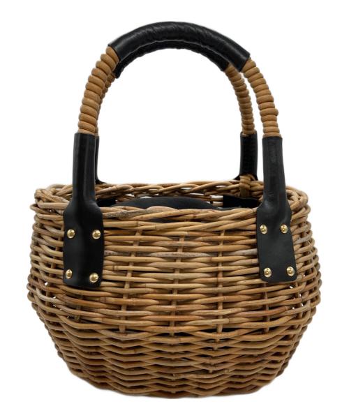 MACKINTOSH PHILOSOPHY（マッキントッシュ フィロソフィー）MACKINTOSH PHILOSOPHY (マッキントッシュ フィロソフィー) カゴバッグ ブラウンの古着・服飾アイテム