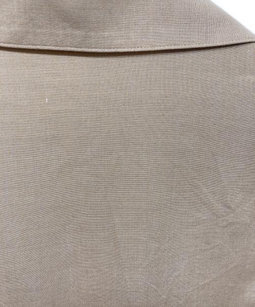 AURALEE（オーラリー）AURALEE (オーラリー) WOOL SILK TROPICAL SHIRTS JACKET ベージュ サイズ:3の古着・服飾アイテム