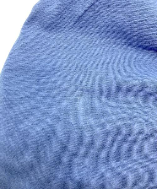 maison kitsune（メゾンキツネ）maison kitsune (メゾンキツネ) ロゴフラワーTシャツ ブルー サイズ:Lの古着・服飾アイテム