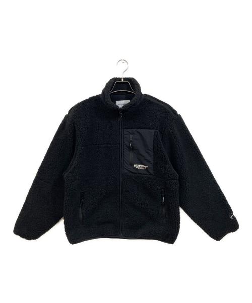FRAGMENTS（フラグメント）FRAGMENTS (フラグメント) BT21 (ビーティーイシビル) FLEECE JACKET/ボアジャケット ブラック サイズ:Mの古着・服飾アイテム