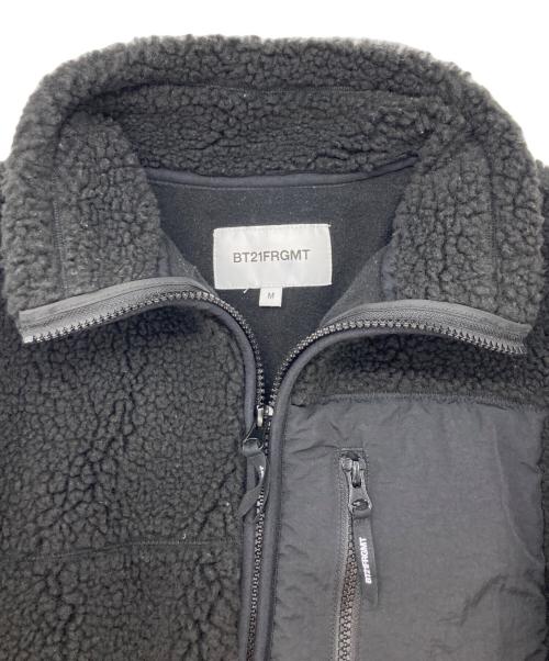 FRAGMENTS（フラグメント）FRAGMENTS (フラグメント) BT21 (ビーティーイシビル) FLEECE JACKET/ボアジャケット ブラック サイズ:Mの古着・服飾アイテム