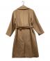 WEEKEND Max Mara (ウィークエンド マックスマーラ) ベルテッドコート ブラウン サイズ:34：43000円