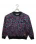 SYUMAN.（シュウマン）の古着「Le reve du papillon Sweater」｜ブラック×パープル