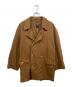 CELINE（セリーヌ）の古着「リネン金釦コート」｜ブラウン