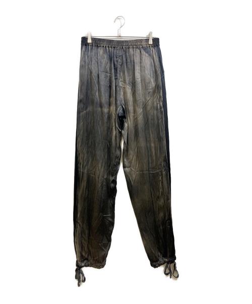 KAMIYA（カミヤ）KAMIYA (カミヤ) Satten Easy Pants ブラック サイズ:Mの古着・服飾アイテム