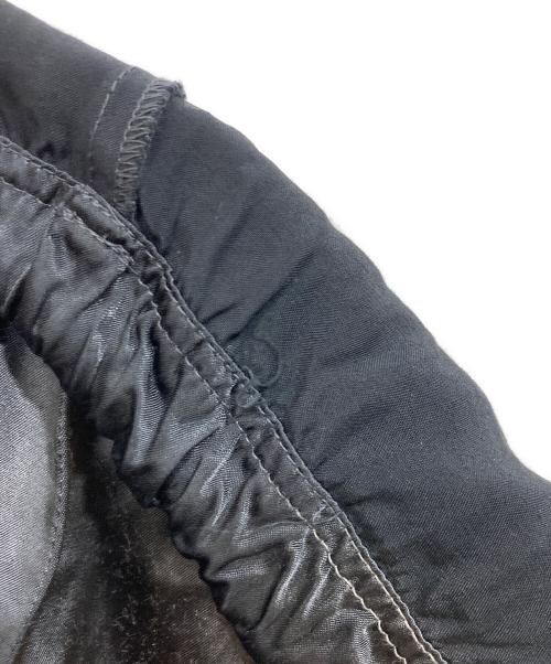 KAMIYA（カミヤ）KAMIYA (カミヤ) Satten Easy Pants ブラック サイズ:Mの古着・服飾アイテム