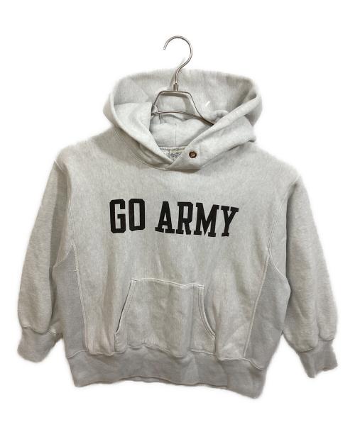 BUZZ RICKSON'S（バズリクソンズ）BUZZ RICKSON'S (バズリクソンズ) 別注プリントパーカー グレー サイズ:Sの古着・服飾アイテム