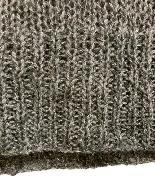 maturely（マチュアリー）maturely (マチュアリー) Spangle Star Crew グレー サイズ:FREE（実寸をご確認ください）の古着・服飾アイテム