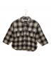 CONVERSE TOKYO（コンバーストウキョウ）の古着「ウールチェックジャケット」｜ベージュ