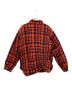 INDEPICT (インディペクト) Houndtooth Check Shirt Jacket レッド サイズ:SIZE M：10000円