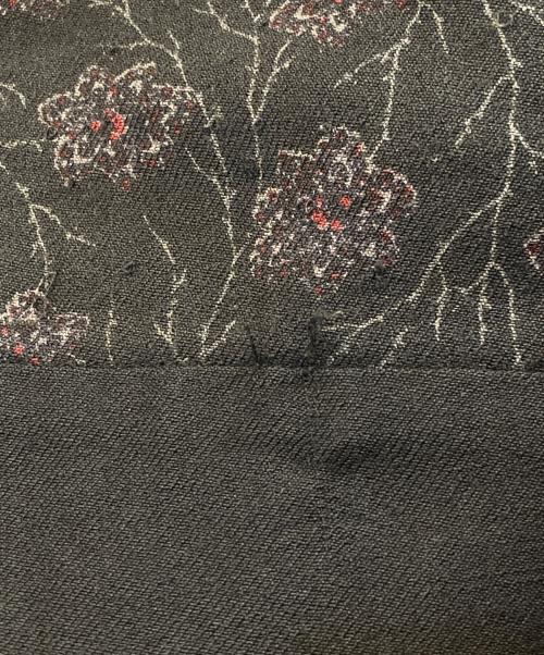 tricot COMME des GARCONS（トリココムデギャルソン）tricot COMME des GARCONS (トリココムデギャルソン) フラワープリントスカート ブラック サイズ:Ｍの古着・服飾アイテム