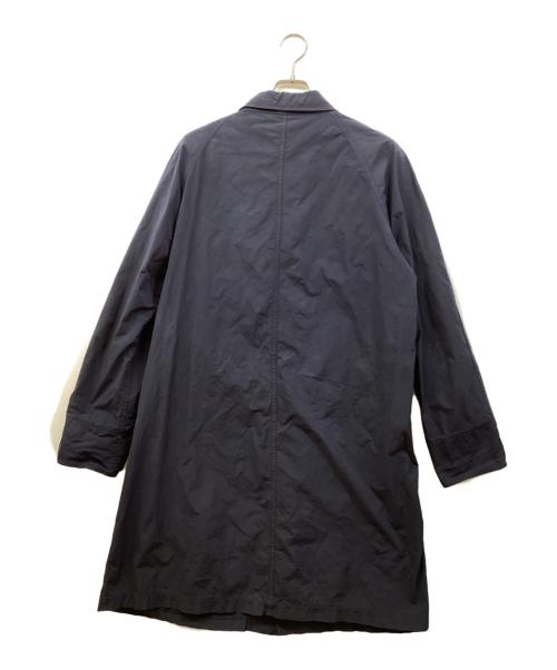 SCYEBASICS（サイベーシックス）SCYEBASICS (サイベーシックス) 高密度タフタ ステンカラー コート ネイビー サイズ:38の古着・服飾アイテム