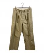 NEATニート）の古着「2タックパンツ」｜ベージュ