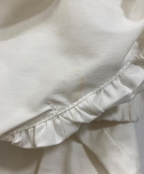 Snidel（スナイデル）Snidel (スナイデル) クロップドブラウスレイヤードキャミワンピース ホワイトの古着・服飾アイテム