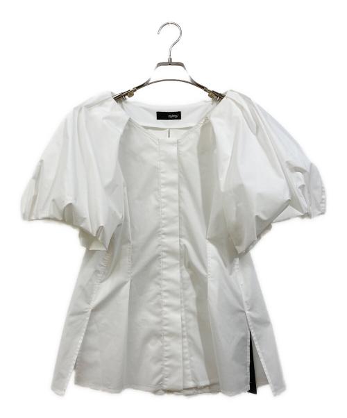 styling/（スタイリング）styling/ (スタイリング) パフスリーブシャツブラウス ホワイト サイズ:SIZE Freeの古着・服飾アイテム