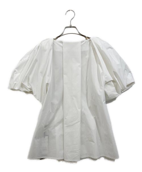 styling/（スタイリング）styling/ (スタイリング) パフスリーブシャツブラウス ホワイト サイズ:SIZE Freeの古着・服飾アイテム